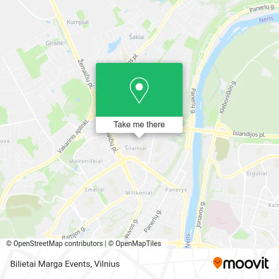 Карта Bilietai Marga Events