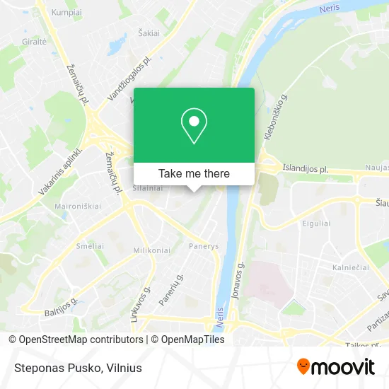 Карта Steponas Pusko