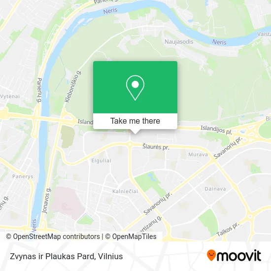 Карта Zvynas ir Plaukas Pard