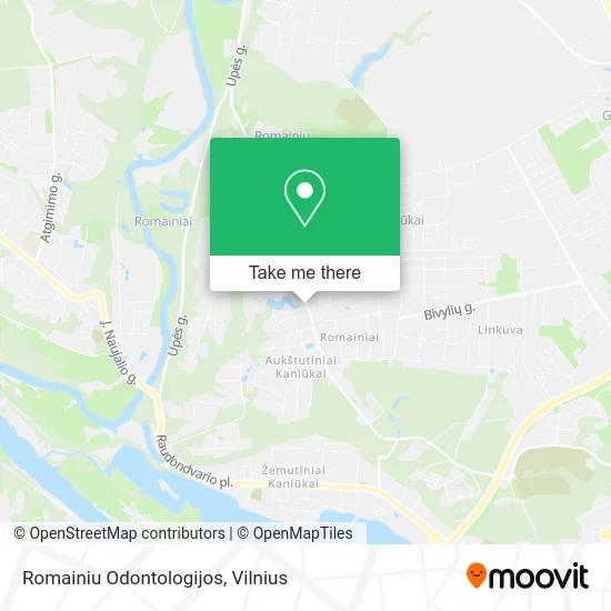 Карта Romainiu Odontologijos