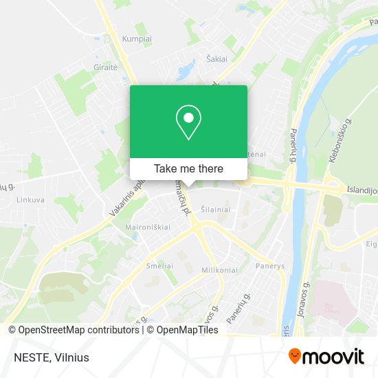 Карта NESTE