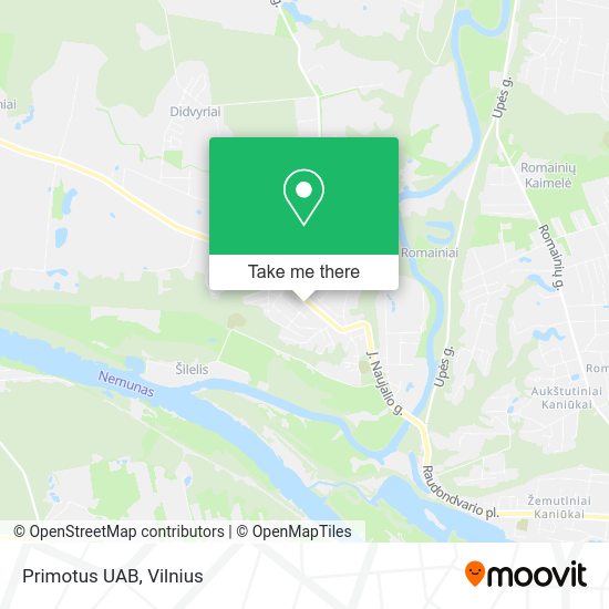 Карта Primotus UAB