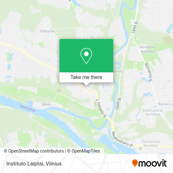 Карта Instituto Laiptai