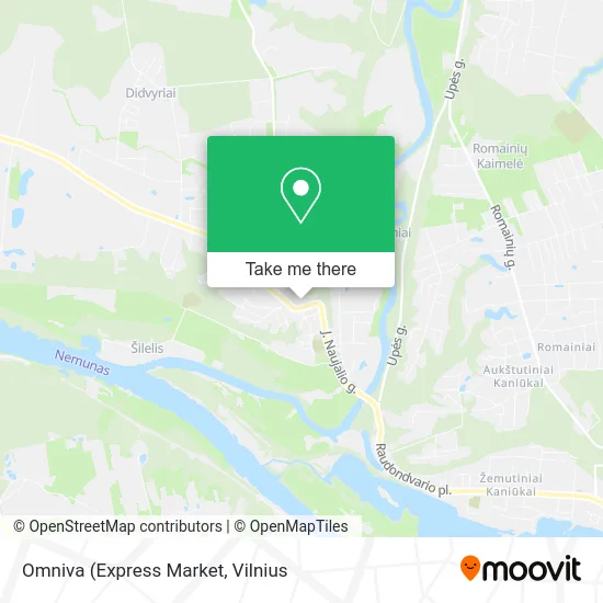 Карта Omniva