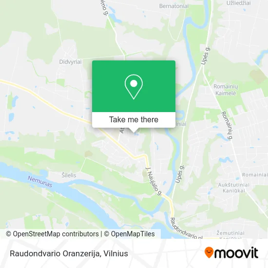 Raudondvario Oranzerija map