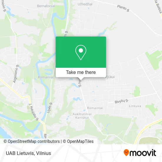 Карта UAB Lietuvis