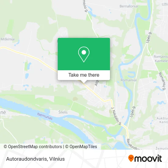 Карта Autoraudondvaris