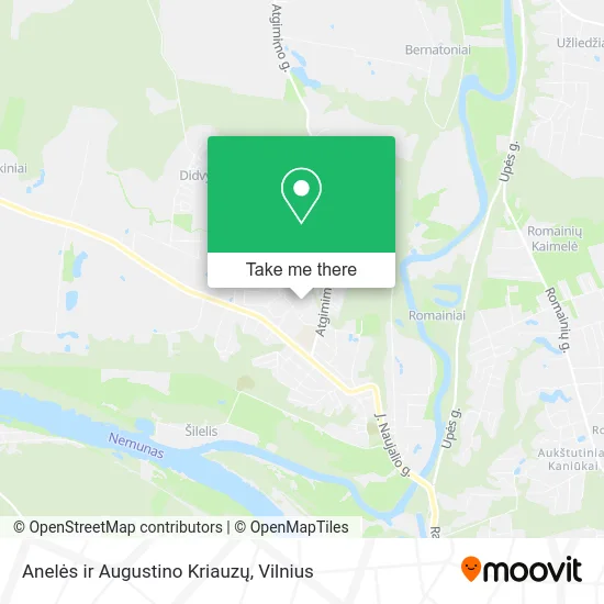 Карта Anelės ir Augustino Kriauzų