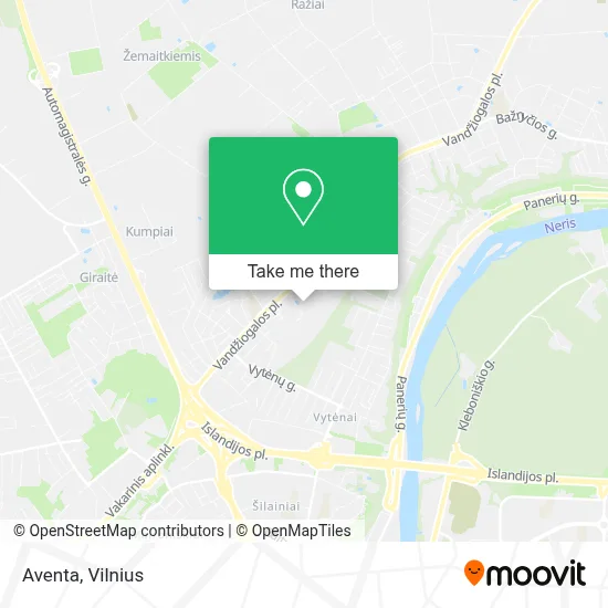 Aventa map