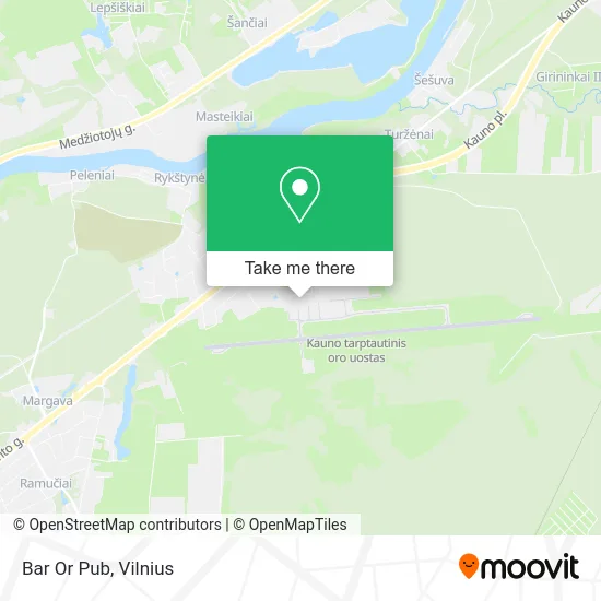 Карта Bar Or Pub