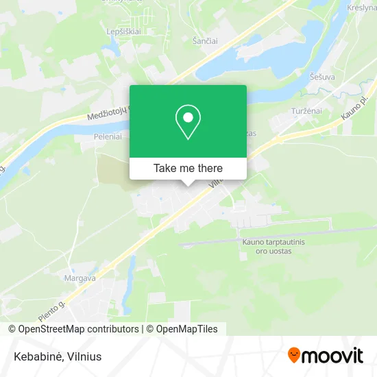 Карта Kebabinė