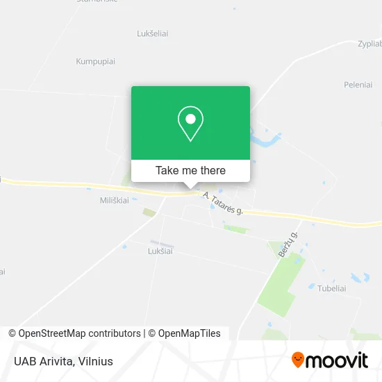 Карта UAB Arivita