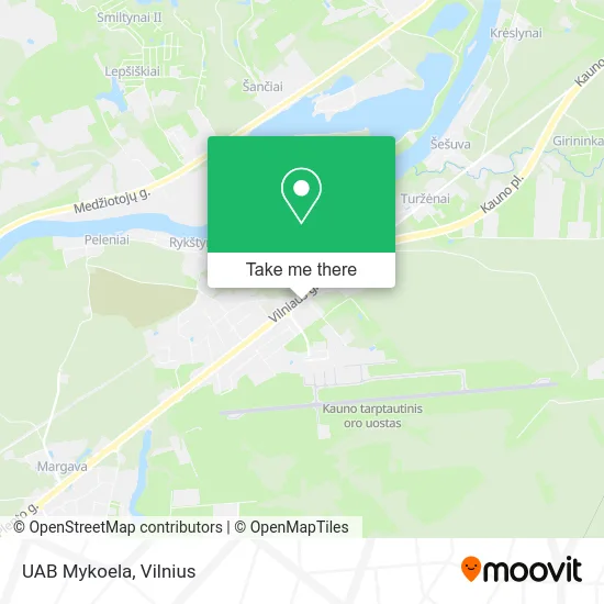 Карта UAB Mykoela