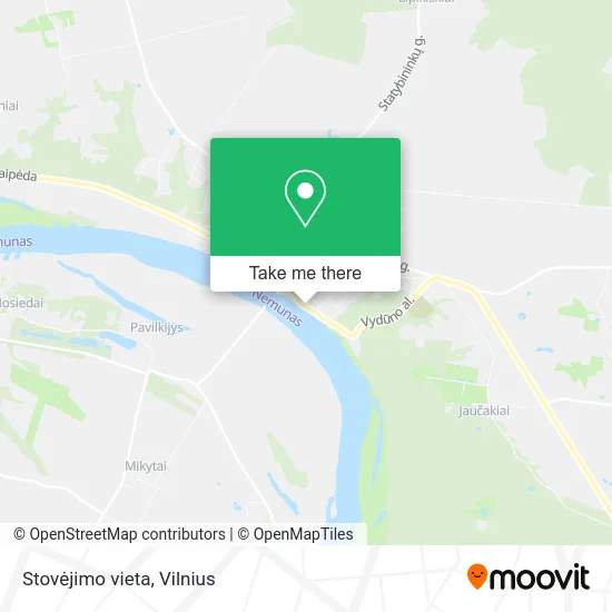 Карта Stovėjimo vieta