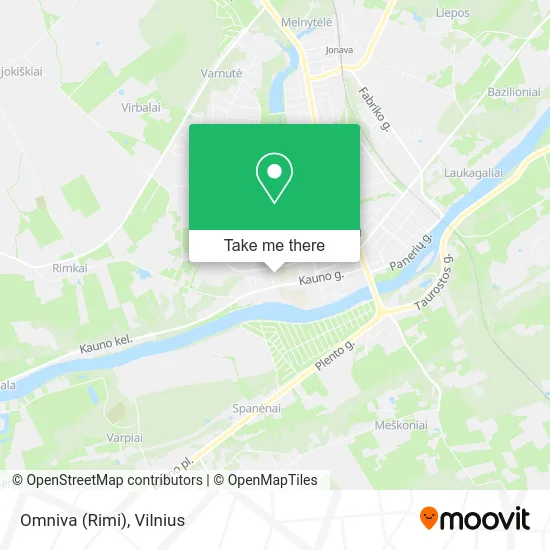 Карта Omniva (Rimi)