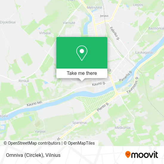 Карта Omniva (Circlek)