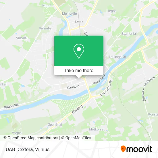 Карта UAB Dextera