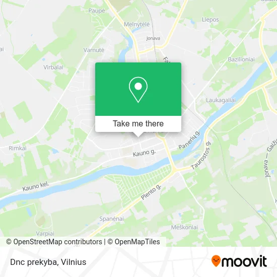 Карта Dnc prekyba