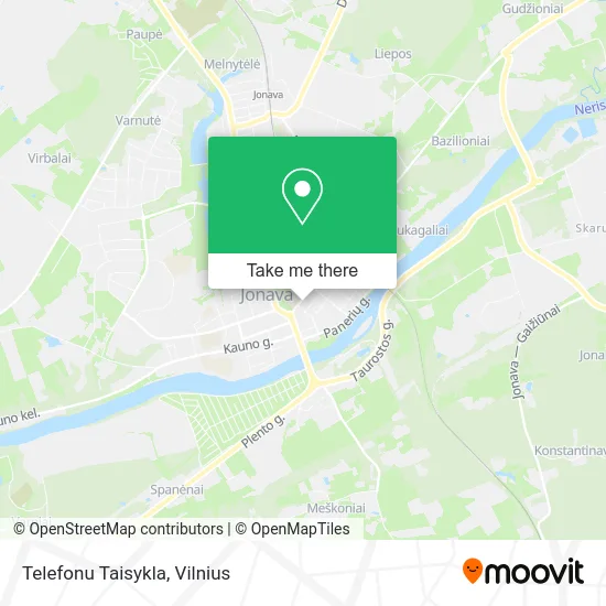 Карта Telefonu Taisykla