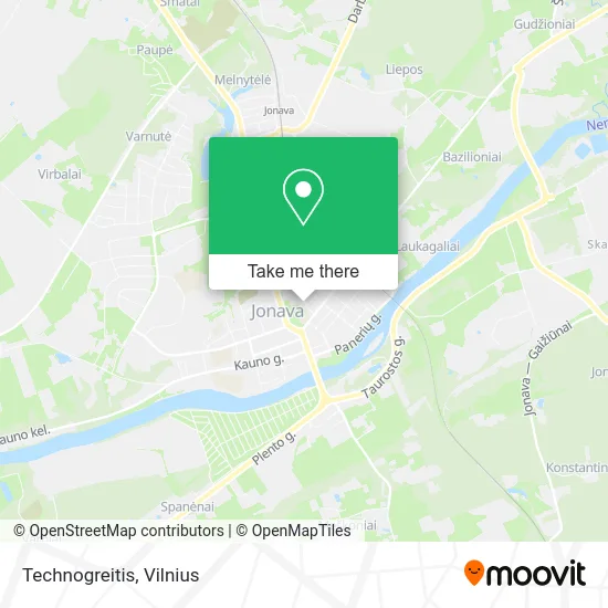 Карта Technogreitis