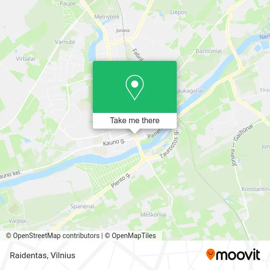 Карта Raidentas