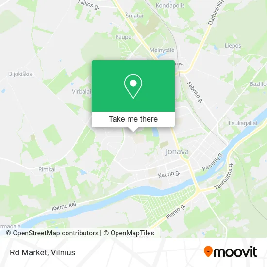 Карта Rd Market