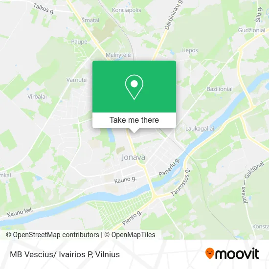 Карта MB Vescius/ Ivairios P