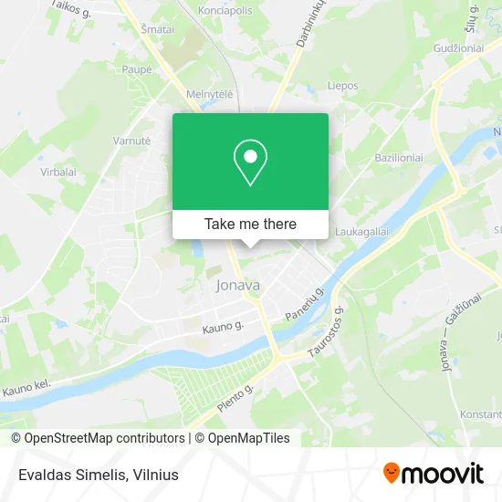 Карта Evaldas Simelis