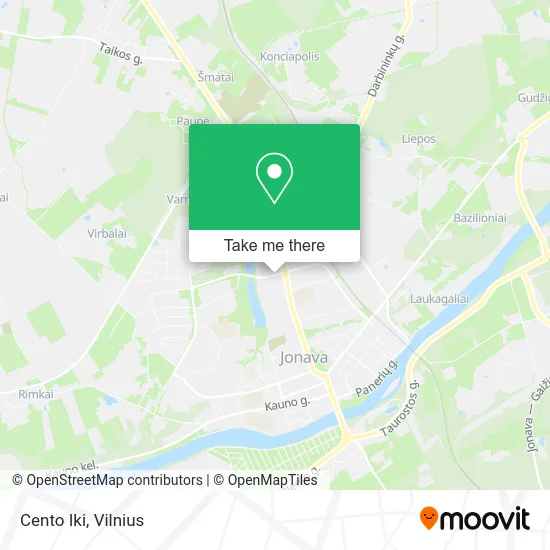 Карта Cento Iki