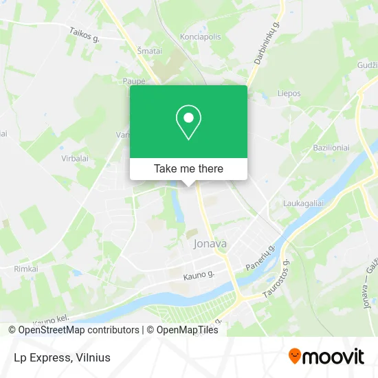 Карта Lp Express