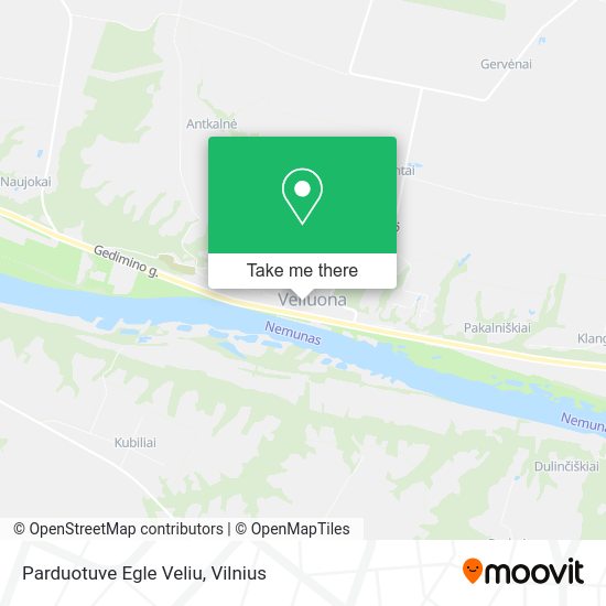 Карта Parduotuve Egle Veliu