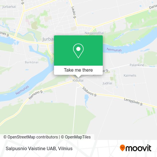 Карта Salpusnio Vaistine UAB