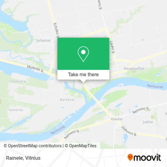 Rainele map