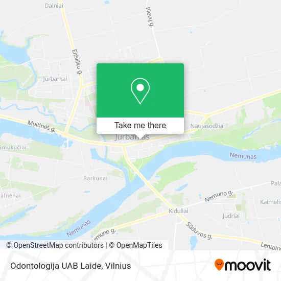 Карта Odontologija UAB Laide