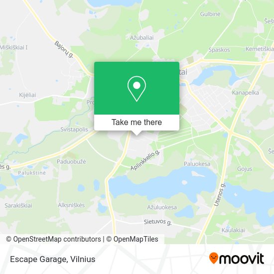 Карта Escape Garage