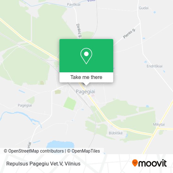 Карта Repulsus Pagegiu Vet.V