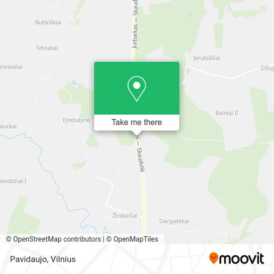 Карта Pavidaujo