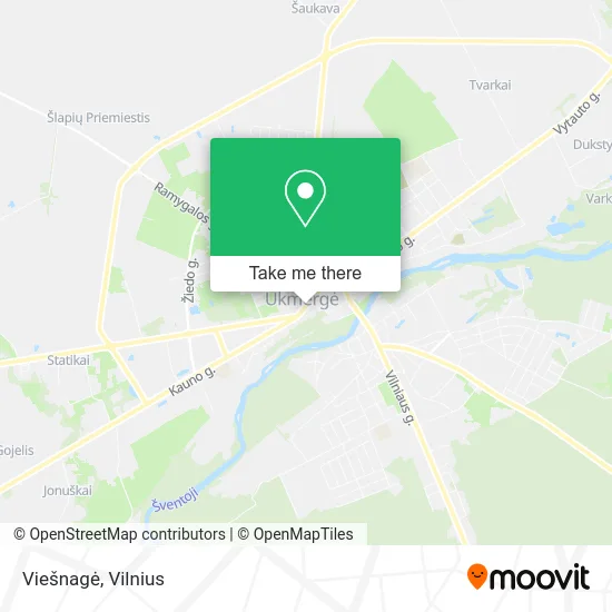 Карта Viešnagė