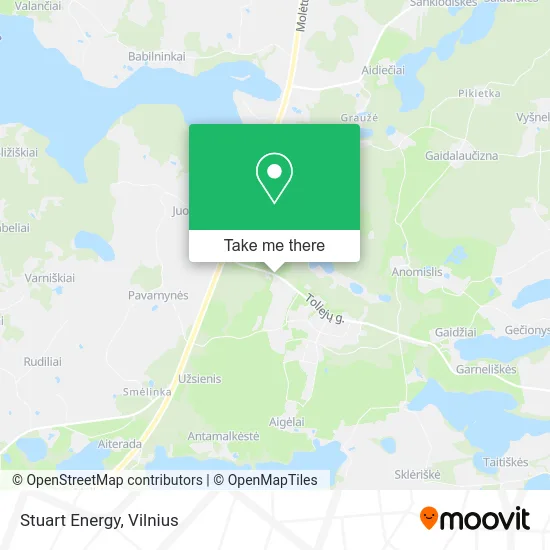 Карта Stuart Energy