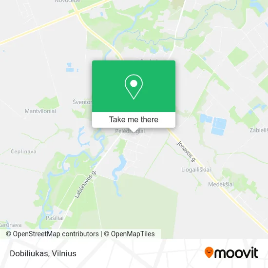 Карта Dobiliukas