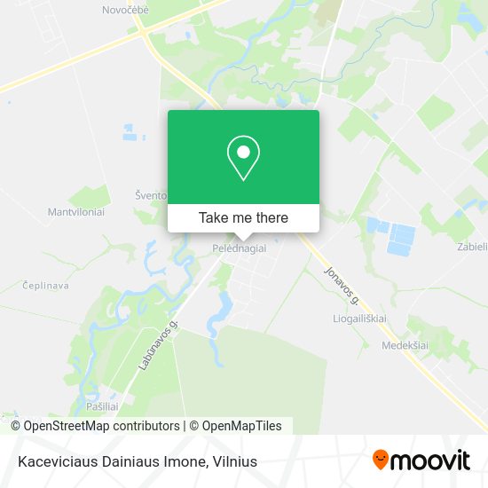 Карта Kaceviciaus Dainiaus Imone