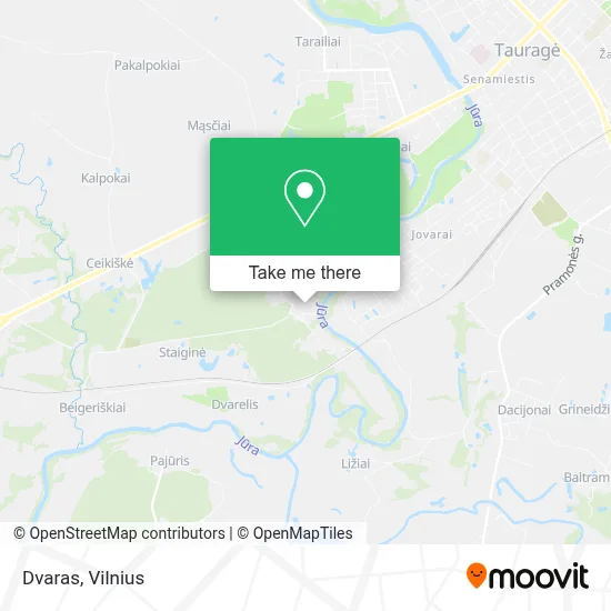 Dvaras map