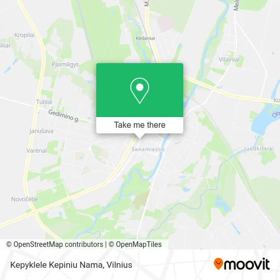 Карта Kepyklele Kepiniu Nama