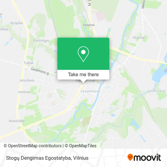 Карта Stogų Dengimas Egostatyba