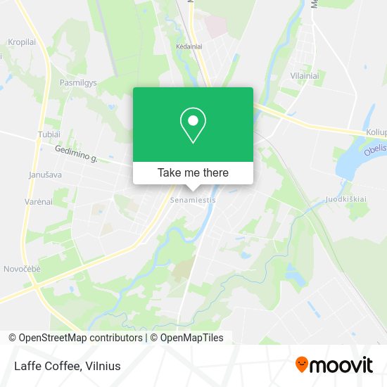 Карта Laffe Coffee