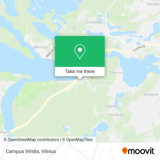 Карта Campus Viridis