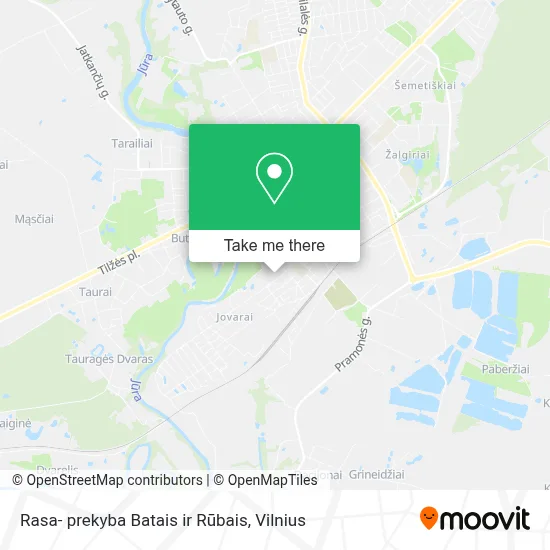 Rasa- prekyba Batais ir Rūbais map
