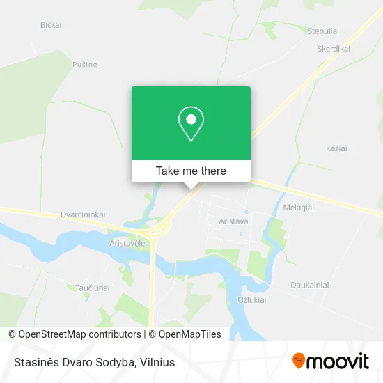 Карта Stasinės Dvaro Sodyba