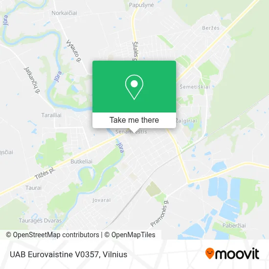 UAB Eurovaistine V0357 map