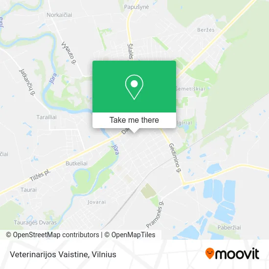 Карта Veterinarijos Vaistine